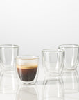 Bellucci 4 double wall cups 80mL