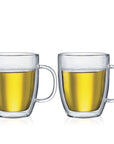 Bodum Deux tasses double paroi avec anse Bistro 15 oz