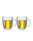 Bodum Deux tasses double paroi avec anse Bistro 15 oz