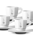 Bialetti set 4 Tazzine cups white