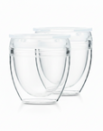 Bodum Pavina to Go 2-Pack Double-Walled Cups with Lids 177ml