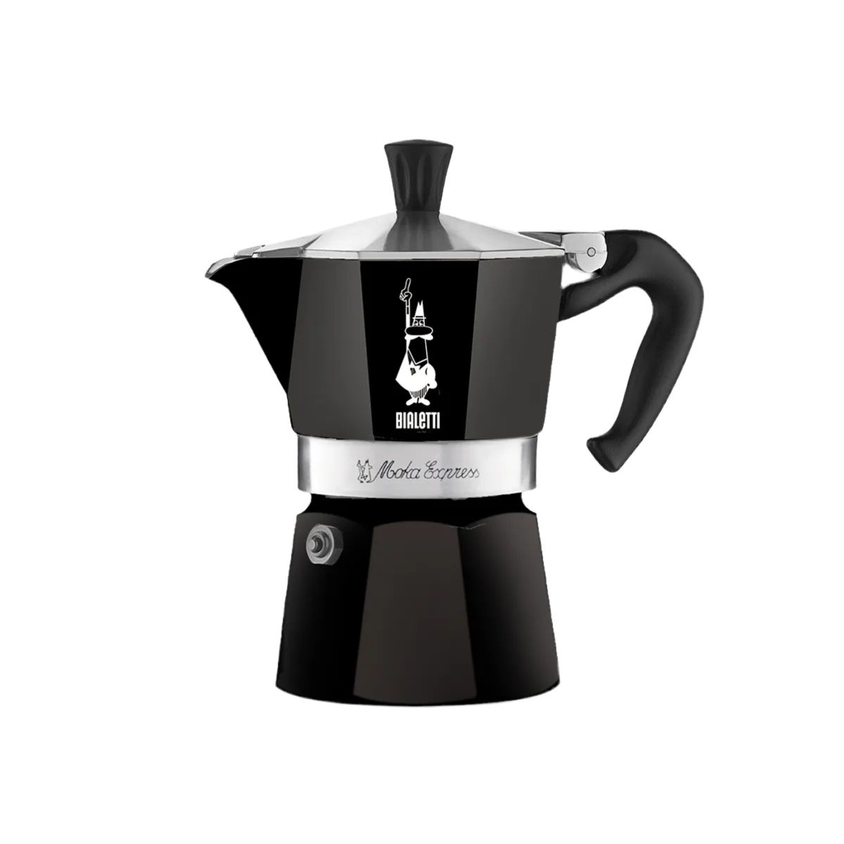 Bialetti Moka Express Black 3 cups – Procafetière.ca