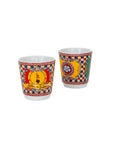 Moka Express 2-cup set, porcelain cups and Bialetti Dolce & Gabbana stirrers