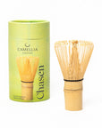 Matcha whisk Chasen made of white bamboo
