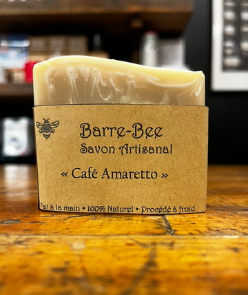 Savon Barre Bee - Café Amaretto