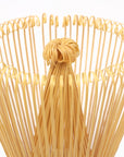 Matcha whisk Chasen made of white bamboo