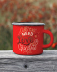 Love and Chocolate Mug Set