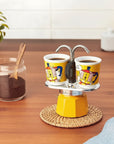 Set mini express Lichtenstein 2 tasses