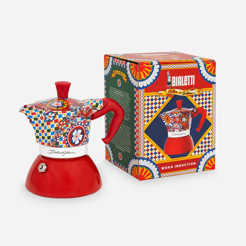 Bialetti/Dolce & Gabbana Moka Induction 4 tasses