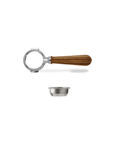 Lelit 58mm Bottomless Portafilter with Wooden Handle