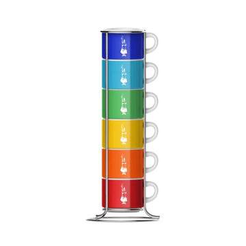 Bialetti Set de tasses à espresso Multicolore