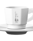 Bialetti set 4 Tazzine cups white