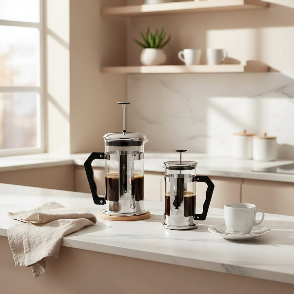 Bialetti Cafetière à piston Preziosa (French Press)