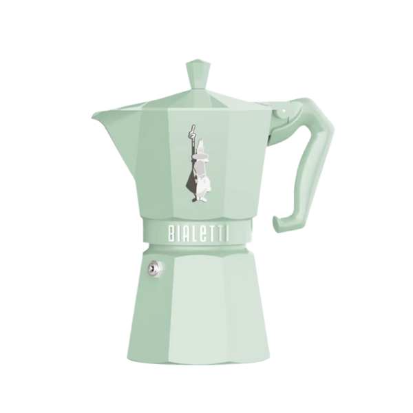 Exclusive pastel green moka 6 cups