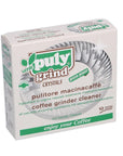 PulyGrind Boîte de 10 sachets de détergent pour les meules et les chambres de broyage