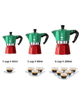Bialetti Moka Express Tricolor