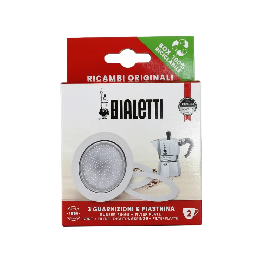 Bialetti joints et filtres - 2 tasses