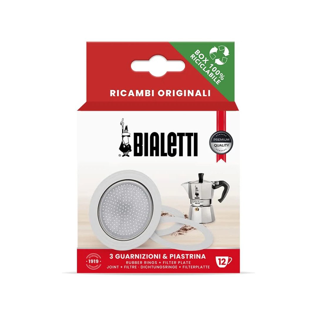 Bialetti joints et filtres - 12 tasses