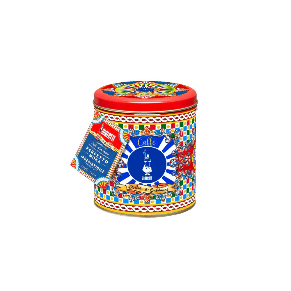 Moka Express 3-cup set and Bialetti Dolce &amp;amp; Gabbana coffee