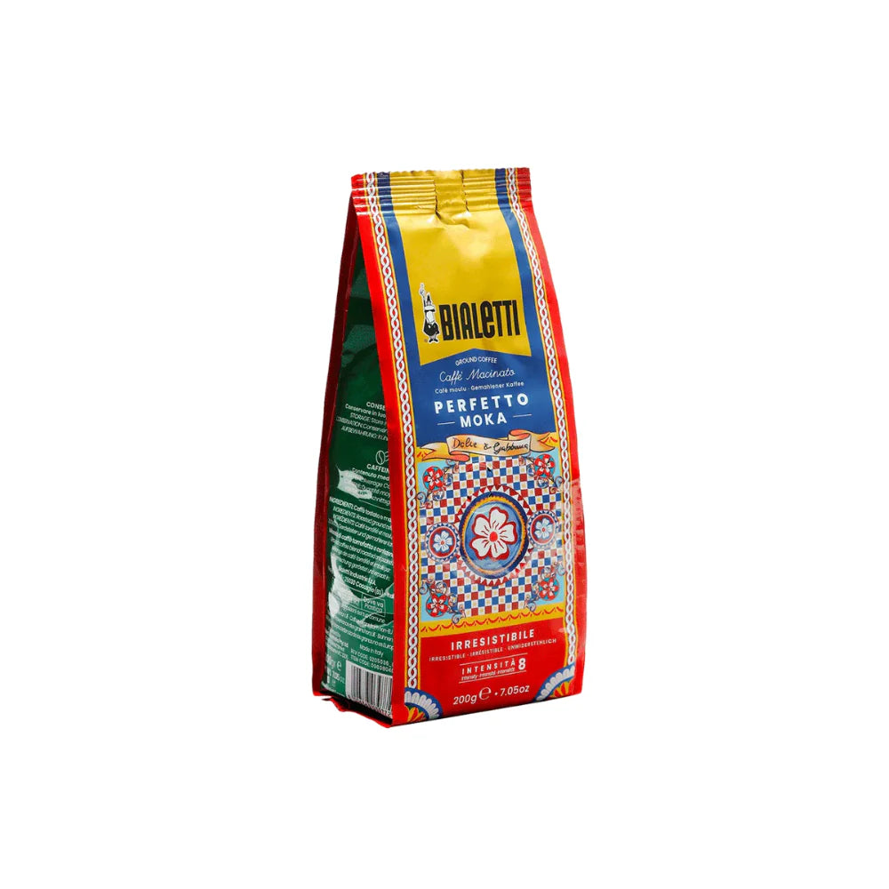 Moka Express 3-cup set and Bialetti Dolce &amp;amp; Gabbana coffee