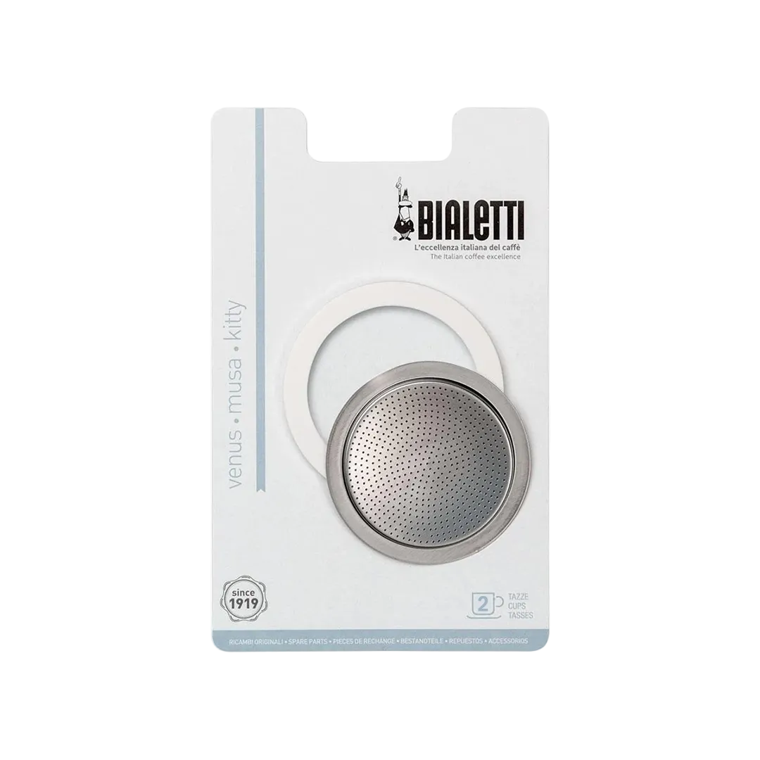 Bialetti joints et filtres - 2 tasses