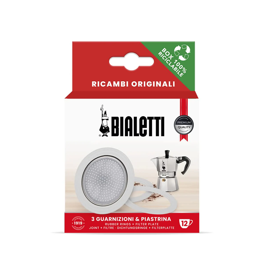 Bialetti joints et filtres - 12 tasses