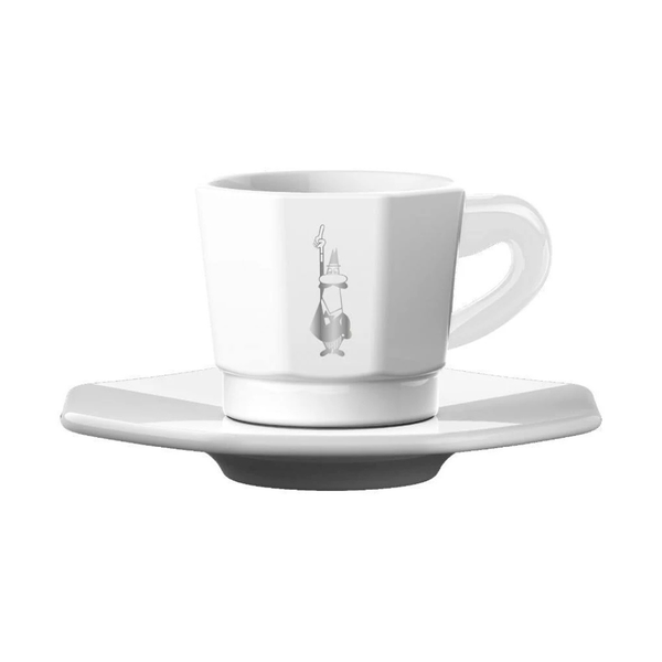Bialetti set 4 Tazzine cups white