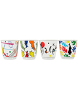 Bialetti set 4 cups Bicchierini Arte