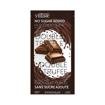 Chocolat chaud - Double truffe (Sans sucre ajouté)