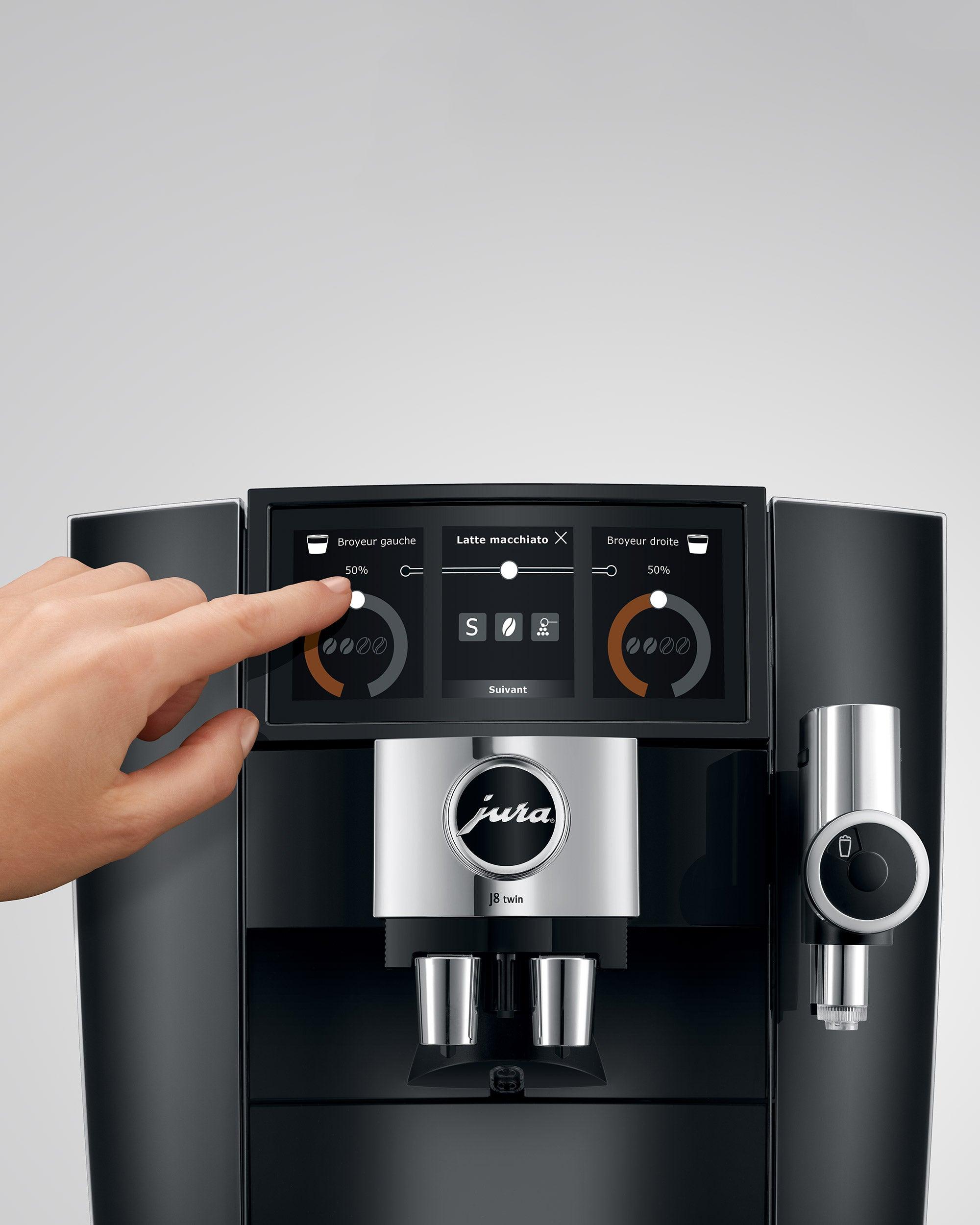 Jura J8 Twin Diamond Black