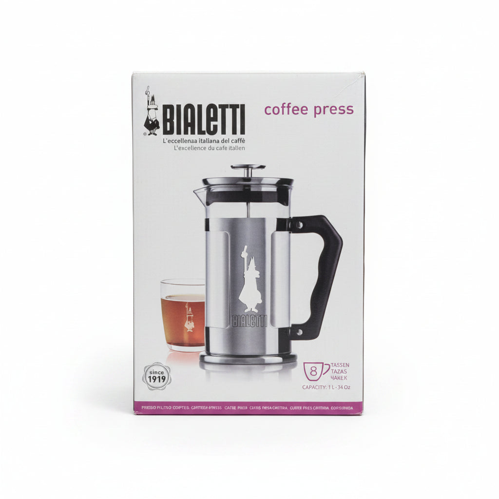 Bialetti Cafetière à piston Preziosa (French Press)