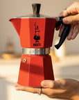 Bialetti Moka Express Red 6 cups