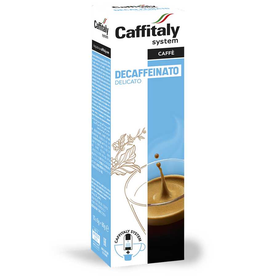 Caffitaly - Boîte de capsules Decaffeinato Delicato