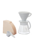 Kit égouttoir en céramique V60 - Hario