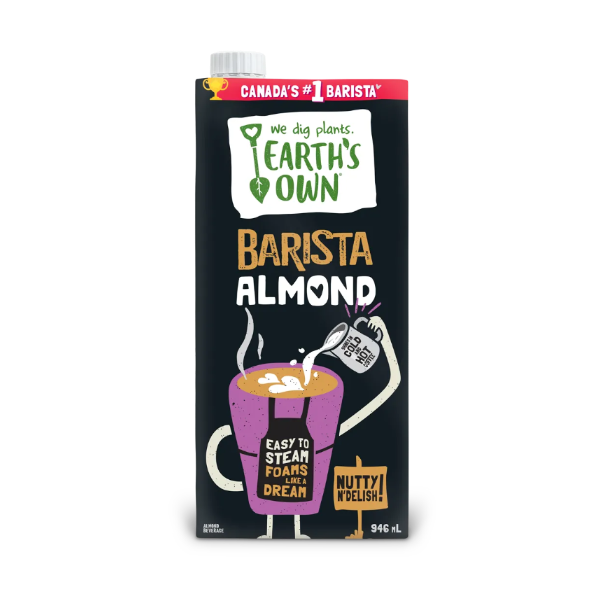 Earth's Own Barista – Boisson végétale pour café