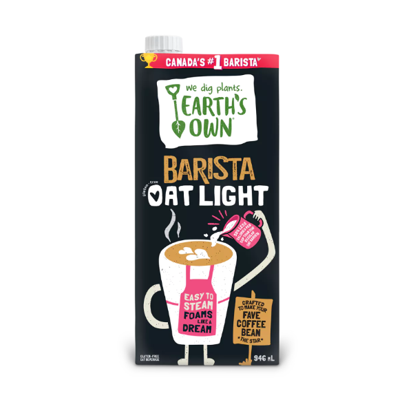 Earth's Own Barista – Boisson végétale pour café