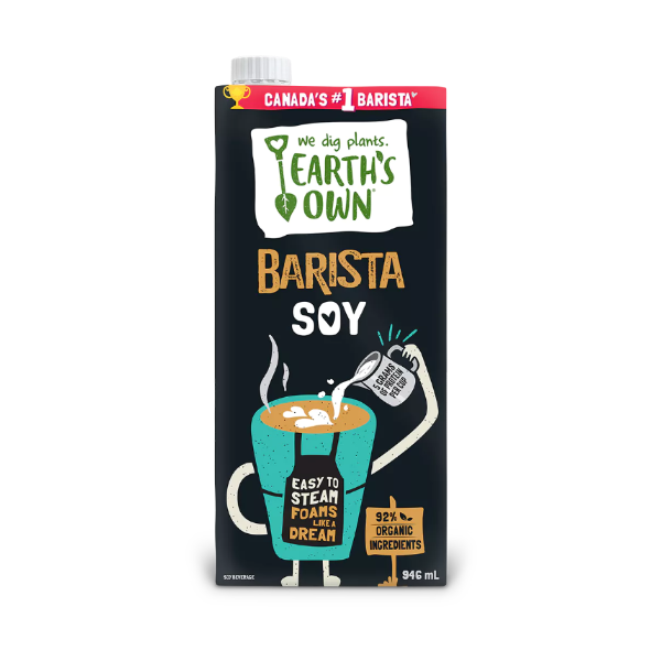 Earth's Own Barista – Boisson végétale pour café