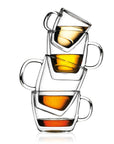 Bodum Two Double Walled Bistro Mugs with Handle 15 oz