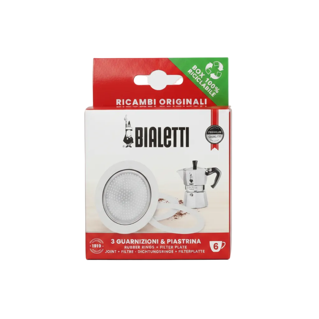 Bialetti joints et filtres - 6 tasses