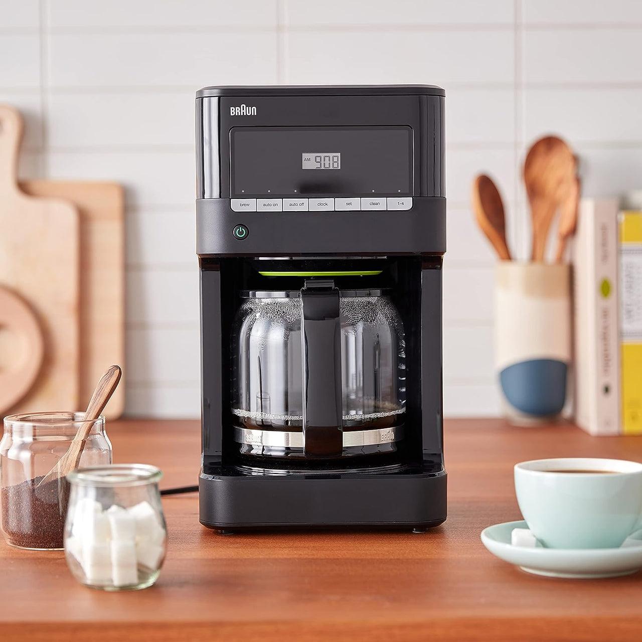 BrAun KF7000BK 12-cup coffee maker –