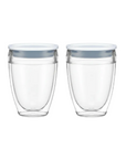 Bodum Pavina To Go 10 oz Double Wall Mugs