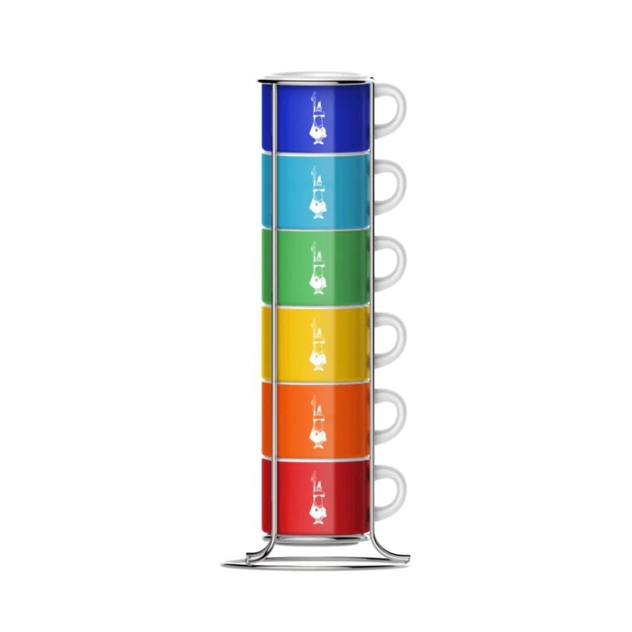 Bialetti Set de tasses à espresso Multicolore