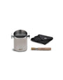 Lelit Coffee grounds container with cloth and brush