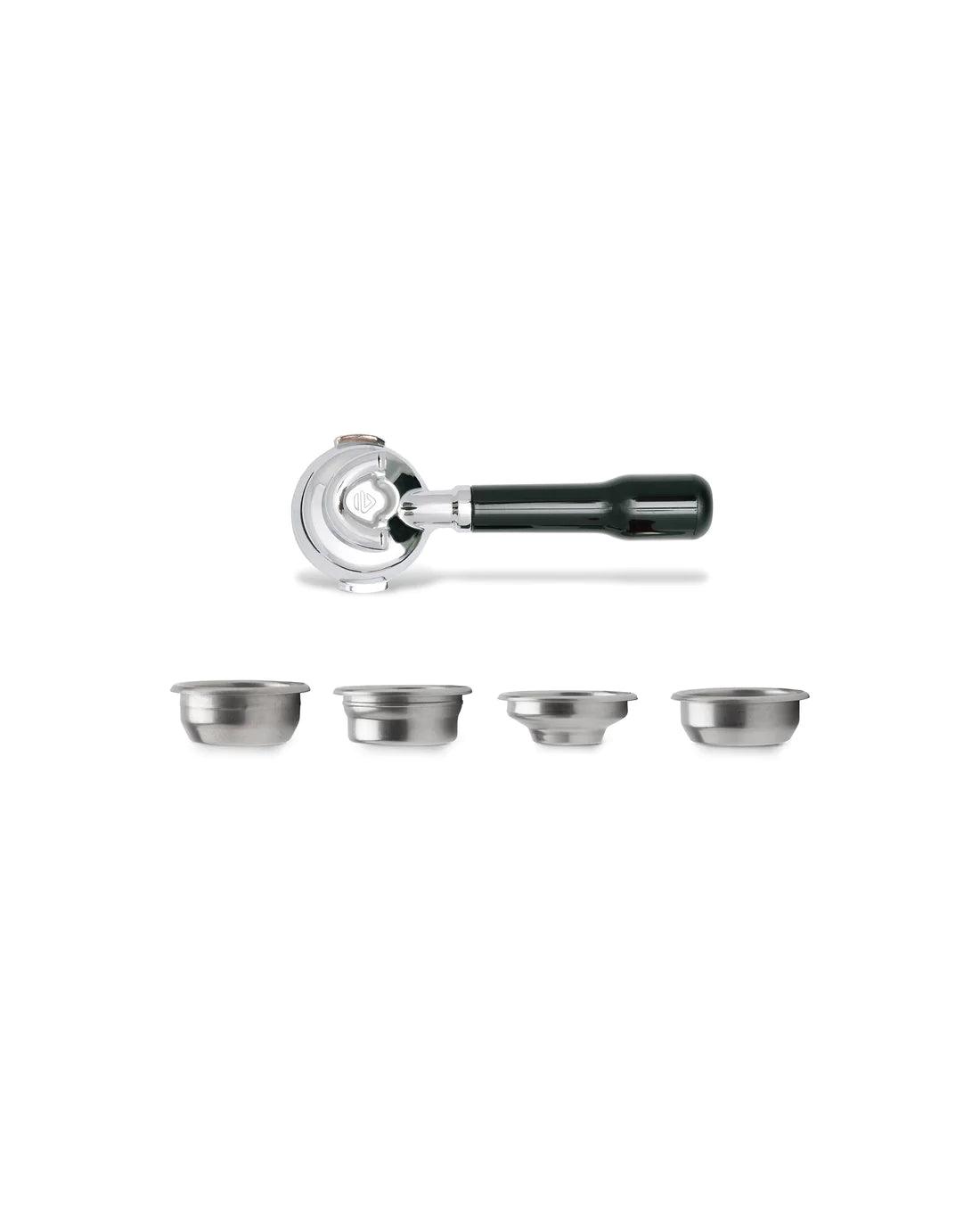 Lelit Ensemble porte filtre 58 mm à 2 sorties poignée classique